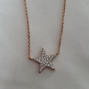 Kristin Chenoweth Rose Gold Necklace